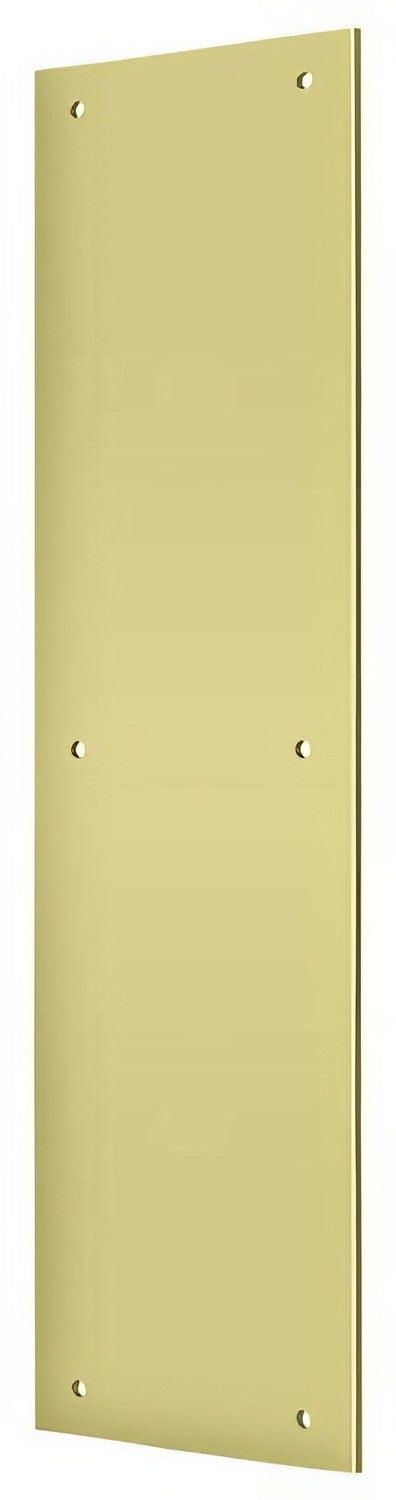 Deltana PP3515U32D push plate in satin stainless, additional view