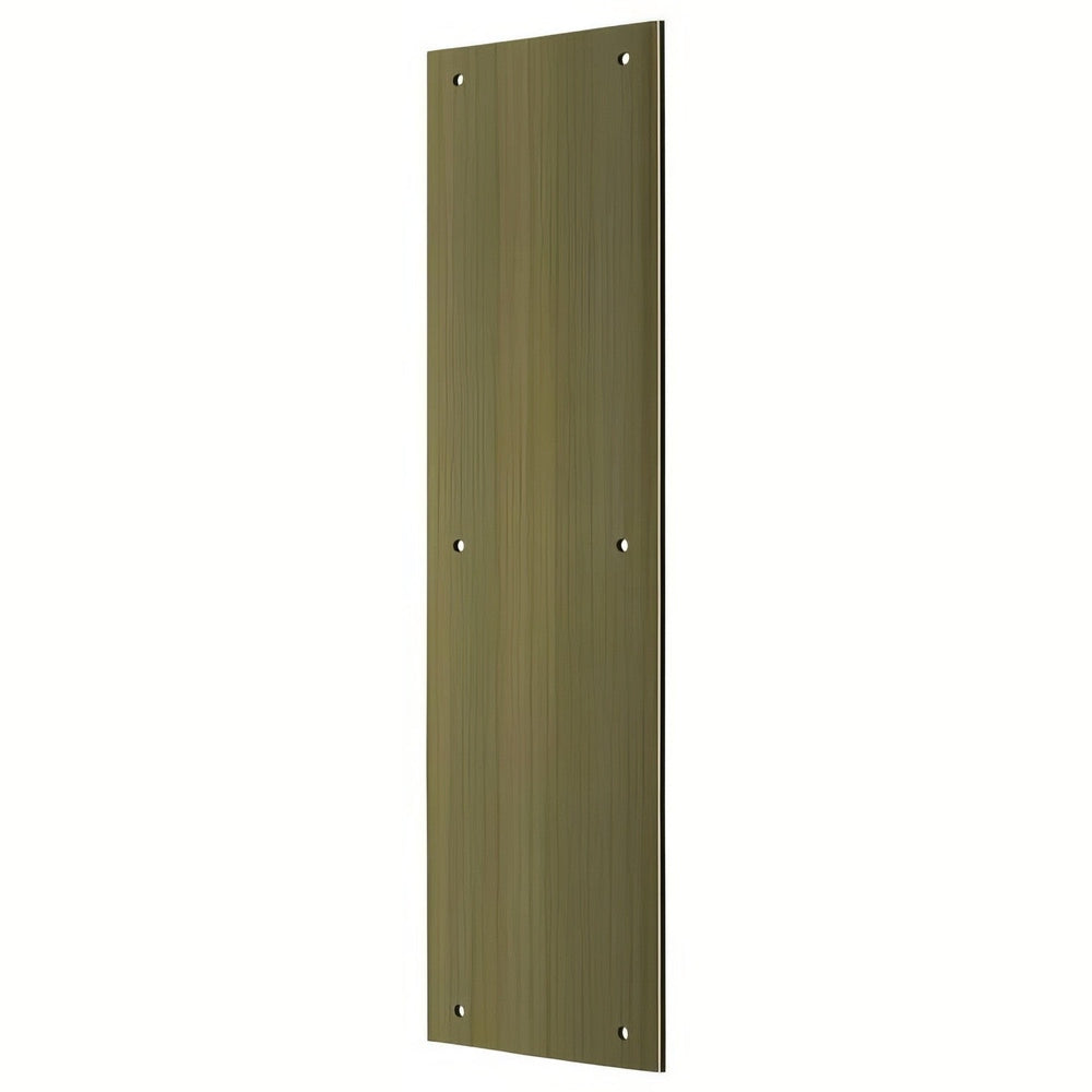 Deltana PP3515U5 antique brass push plate