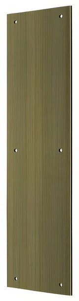 Deltana PP3515U5 push plate in satin stainless, additional view