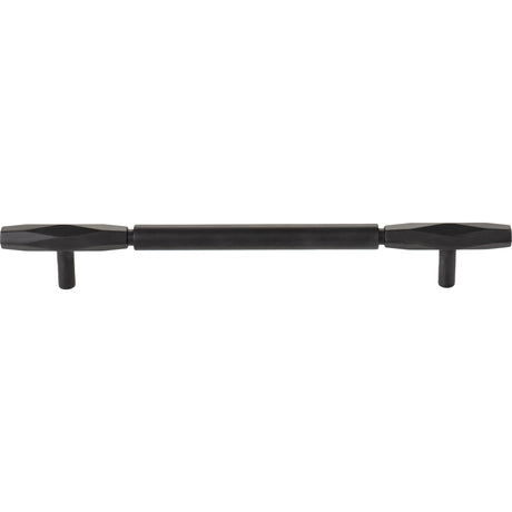 Top Knobs TK3084BLK Kingsmill 7 9/16" Center to Center Bar Pull Flat Black