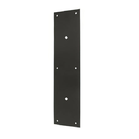 Deltana PPH3515U10B push plate in satin stainless, additional view