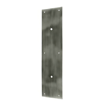 Deltana PPH3515U15A push plate in satin stainless, additional view