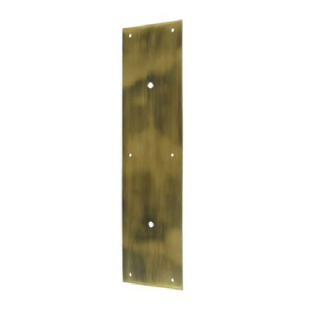 Deltana PPH3515U5 antique brass push plate