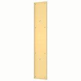 Deltana PPH3520CR003 lifetime polished brass push plate