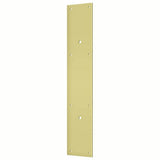 Deltana PPH3520U3 polished brass push plate