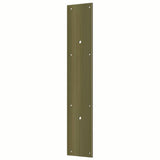 Deltana PPH3520U5 antique brass push plate