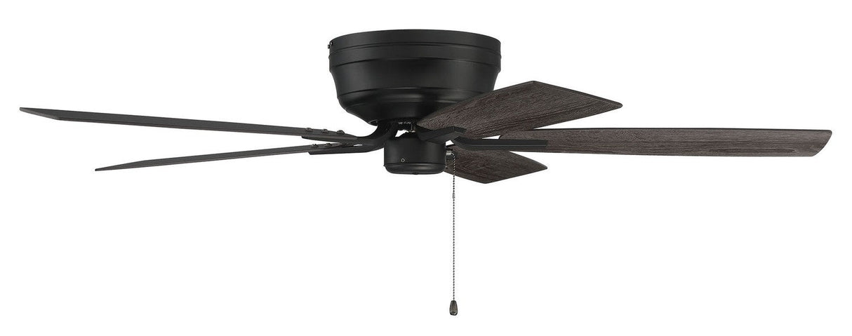 Craftmade PPH52FB5 flat black ceiling fan blades included