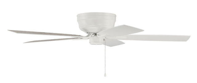 Craftmade PPH52W5 white ceiling fan blades included