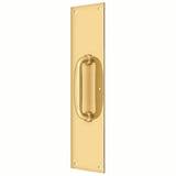 Deltana PPH55CR003 lifetime polished brass push plate