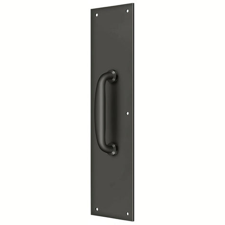 Deltana PPH55U10B oil rubbed bronze push plate