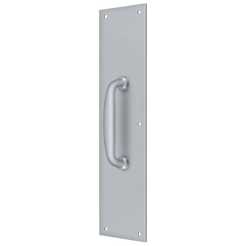 Deltana PPH55U26D satin chrome push plate