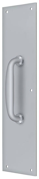 Deltana PPH55U26D push plate in satin nickel, additional view