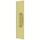 Deltana PPH55U3 polished brass push plate