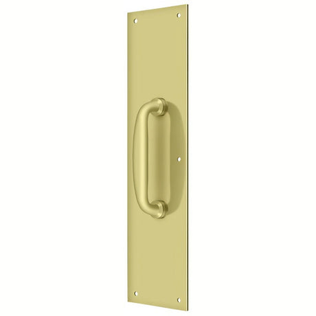 Deltana PPH55U3 polished brass push plate