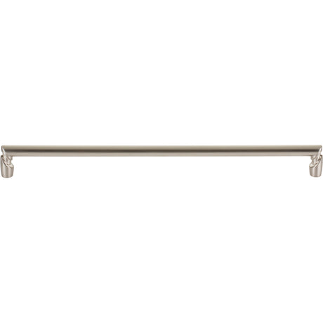 Top Knobs TK3137BSN Florham 12" Center to Center Bar Pull Brushed Satin Nickel