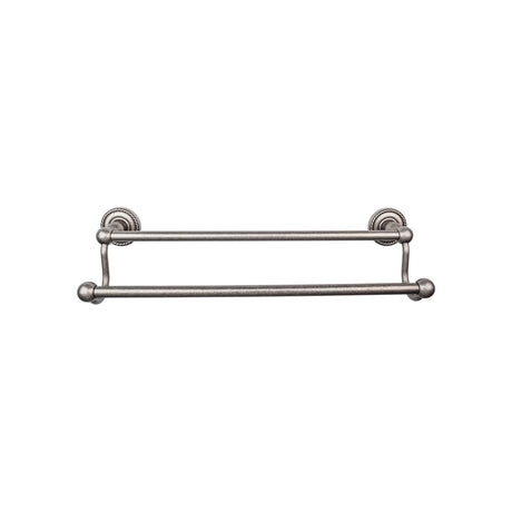 Top Knobs ED11APF TOP BATH (R) Edwardian Bath Double 32 1/2" Wall Mounted Towel Bar Antique Pewter