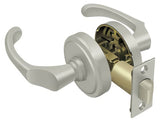 Deltana PRCLR3U15 satin nickel passage door lever