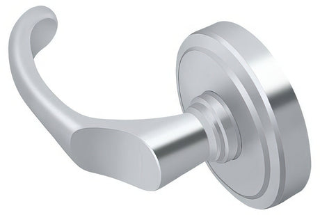Deltana PRCLR4U26 bright chrome dummy door lever