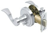 Deltana PRLLR2U26RH bright chrome privacy door lever