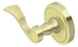 Deltana PRLLR4U3RH bright brass dummy door lever