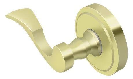 Deltana PRLLR4U3RH bright brass dummy door lever