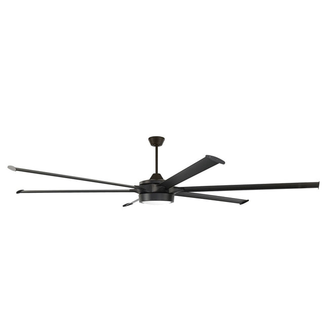Craftmade PRT102FB6 flat black ceiling fan blades included