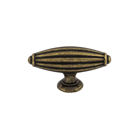 Top Knobs M155 Tuscany 2 7/8" Length Bar Knob German Bronze