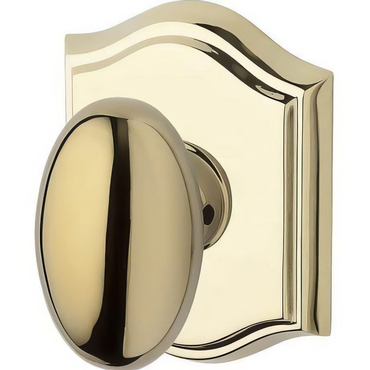 Baldwin PSELLTAR003 polished brass passage door knob