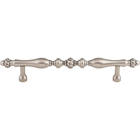 Top Knobs M812-7 Somerset Melon 7" Center to Center Bar Pull Pewter Antique