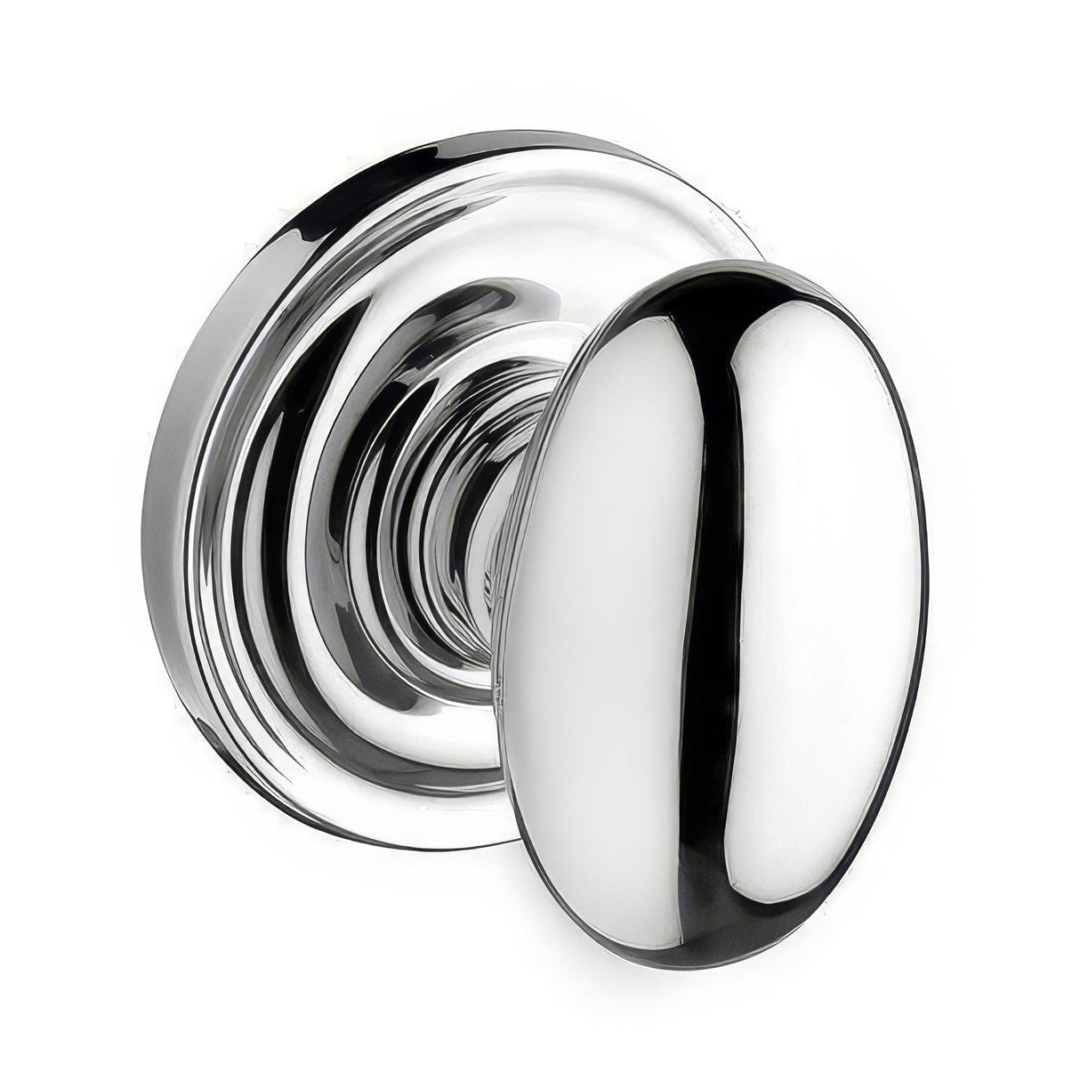 Baldwin PVELLTRR260 polished chrome privacy door knob