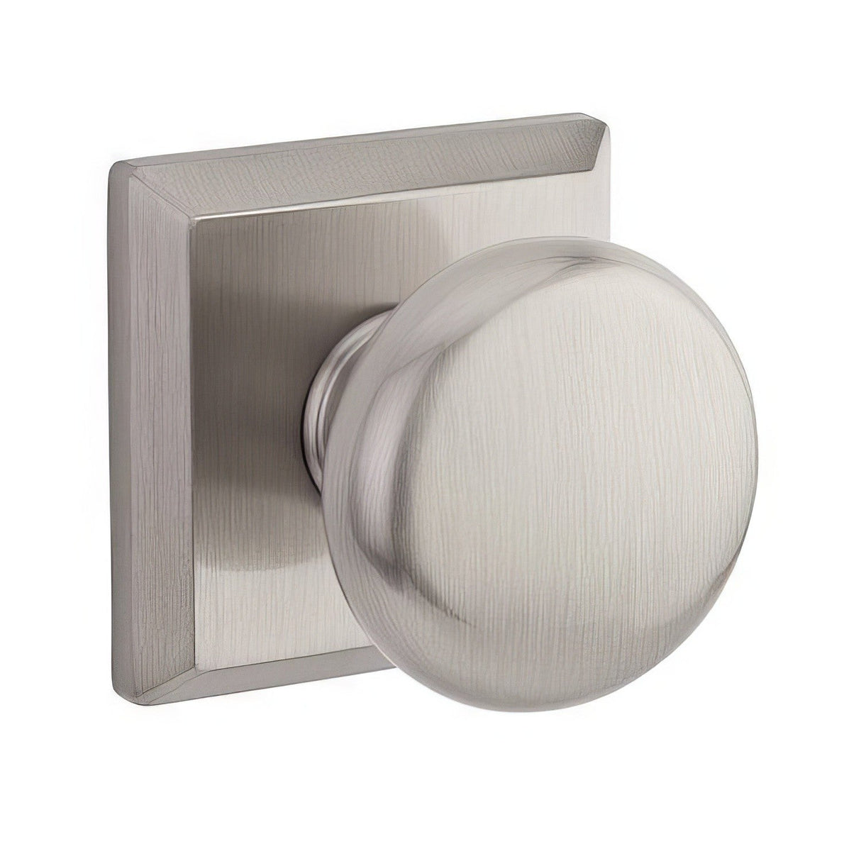 Baldwin PVROUTSR150 satin nickel privacy door knob