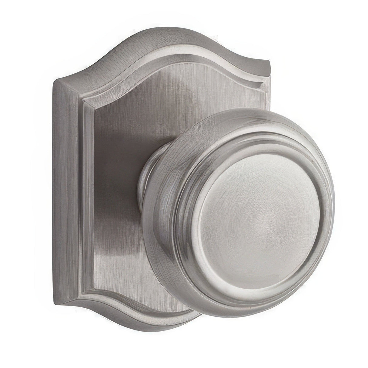 Baldwin PVTRATAR150 satin nickel privacy door knob