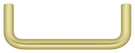 Deltana PW350U3 polished brass cabinet pull