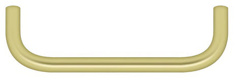 Deltana PW400U3 polished brass cabinet pull