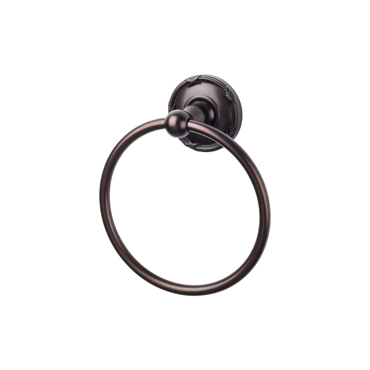 Top Knobs ED5ORBE TOP BATH (R) Edwardian Bath Towel Ring Oil Rubbed Bronze