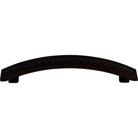 Top Knobs TK175PAR Trevi Crest 5" Center to Center Bar Pull Patina Rouge