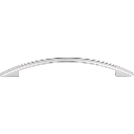 Top Knobs TK620PC Tango Cut Out 6 5/16" Center to Center Bar Pull Polished Chrome