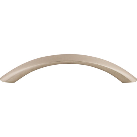 Top Knobs M384 Bow 3 3/4" Center to Center Bar Pull Brushed Satin Nickel