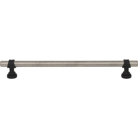 Top Knobs M2755 Bit 8 13/16" Center to Center Bar Pull Pewter Antique and Flat Black