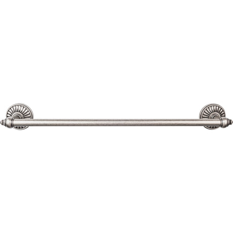 Top Knobs TUSC6PTA TOP BATH (R) Tuscany Bath Single 20 1/2" Wall Mounted Towel Bar Pewter Antique