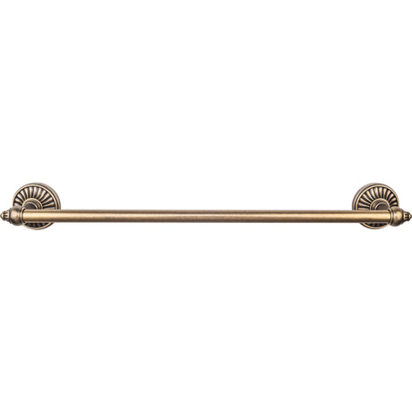 Top Knobs TUSC6GBZ TOP BATH (R) Tuscany Bath Single 20 1/2" Wall Mounted Towel Bar German Bronze
