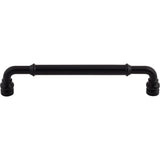 Top Knobs TK885BLK Brixton 6 5/16" Center to Center Bar Pull Flat Black