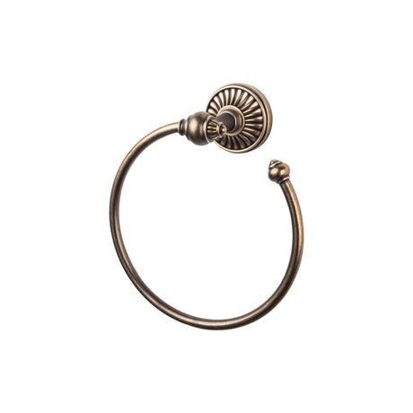 Top Knobs TUSC5GBZ TOP BATH (R) Tuscany Bath Towel Ring German Bronze