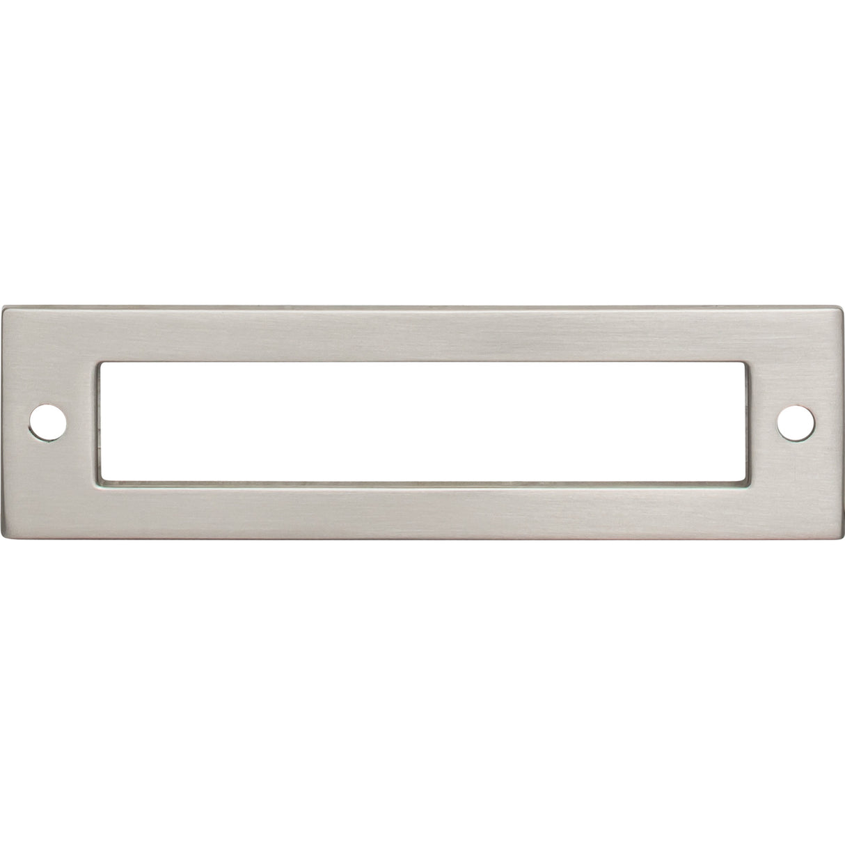 Top Knobs TK924BSN Hollin 3 3/4" Center to Center Pull Backplate Brushed Satin Nickel