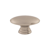 Top Knobs M379 Flat Oval 3/4" Length Oval Knob Brushed Satin Nickel
