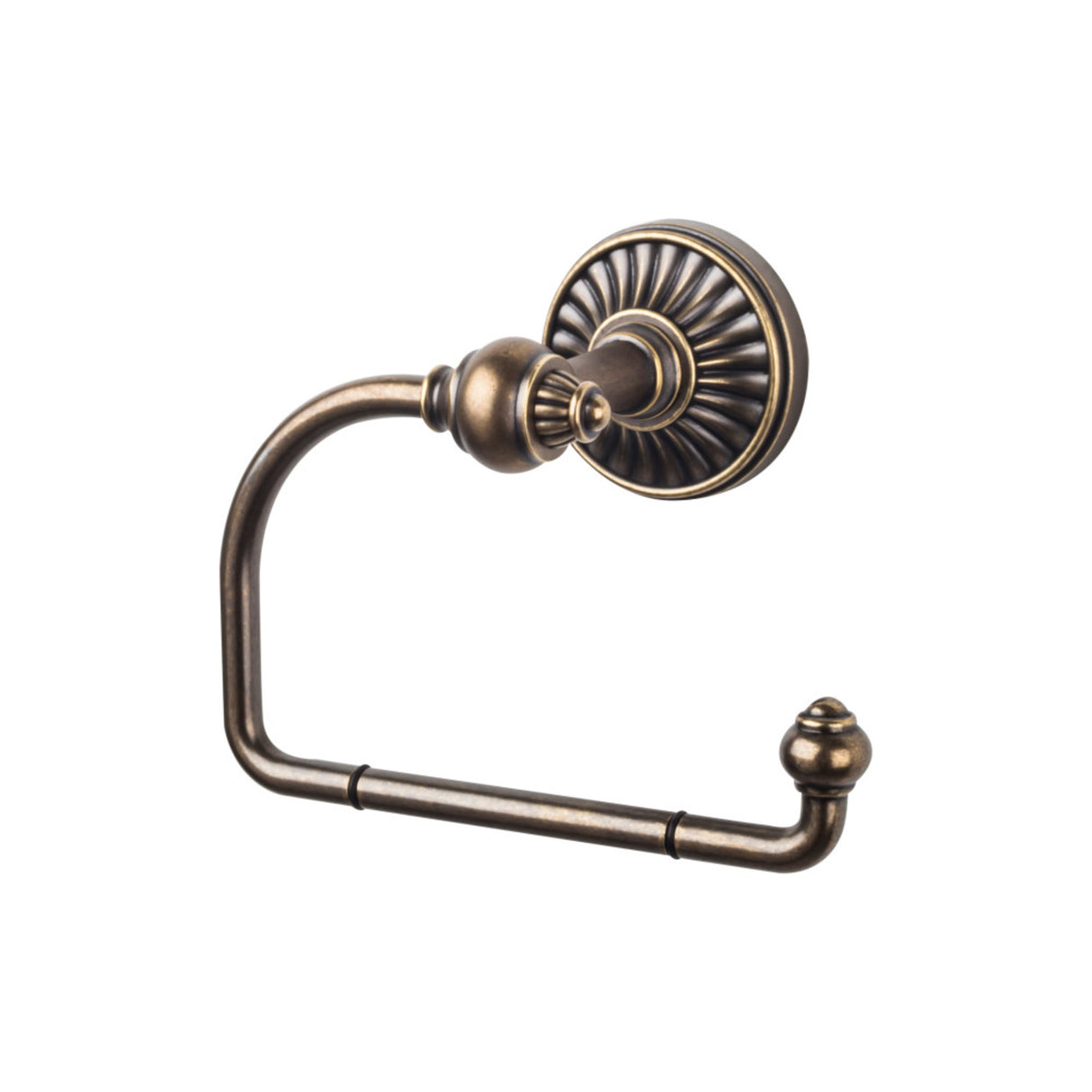 Top Knobs TUSC4GBZ TOP BATH (R) Tuscany Bath Wall Mounted Toilet Paper Holder German Bronze