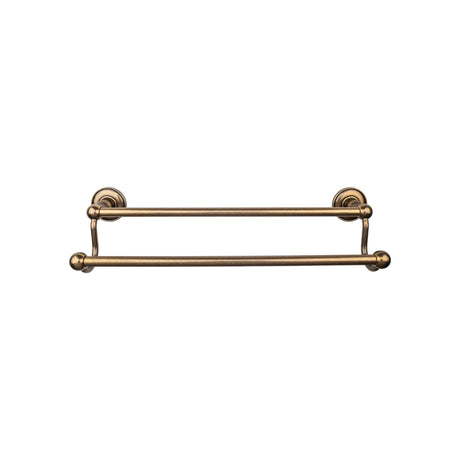 Top Knobs ED11GBZD TOP BATH (R) Edwardian Bath Double 32 1/2" Wall Mounted Towel Bar German Bronze