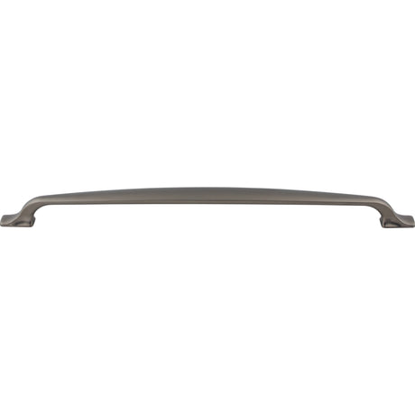 Top Knobs TK868AG Torbay 12" Center to Center Bar Pull Ash Gray