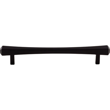 Top Knobs TK814BLK Juliet 6 5/16" Center to Center Bar Pull Flat Black