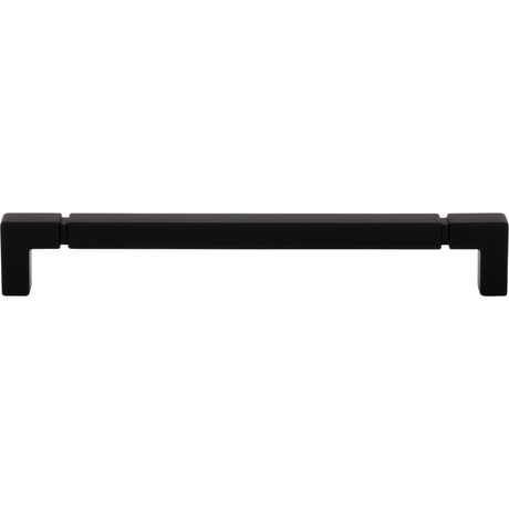 Top Knobs TK3224BLK Langston 7 9/16" Center to Center Bar Pull Flat Black